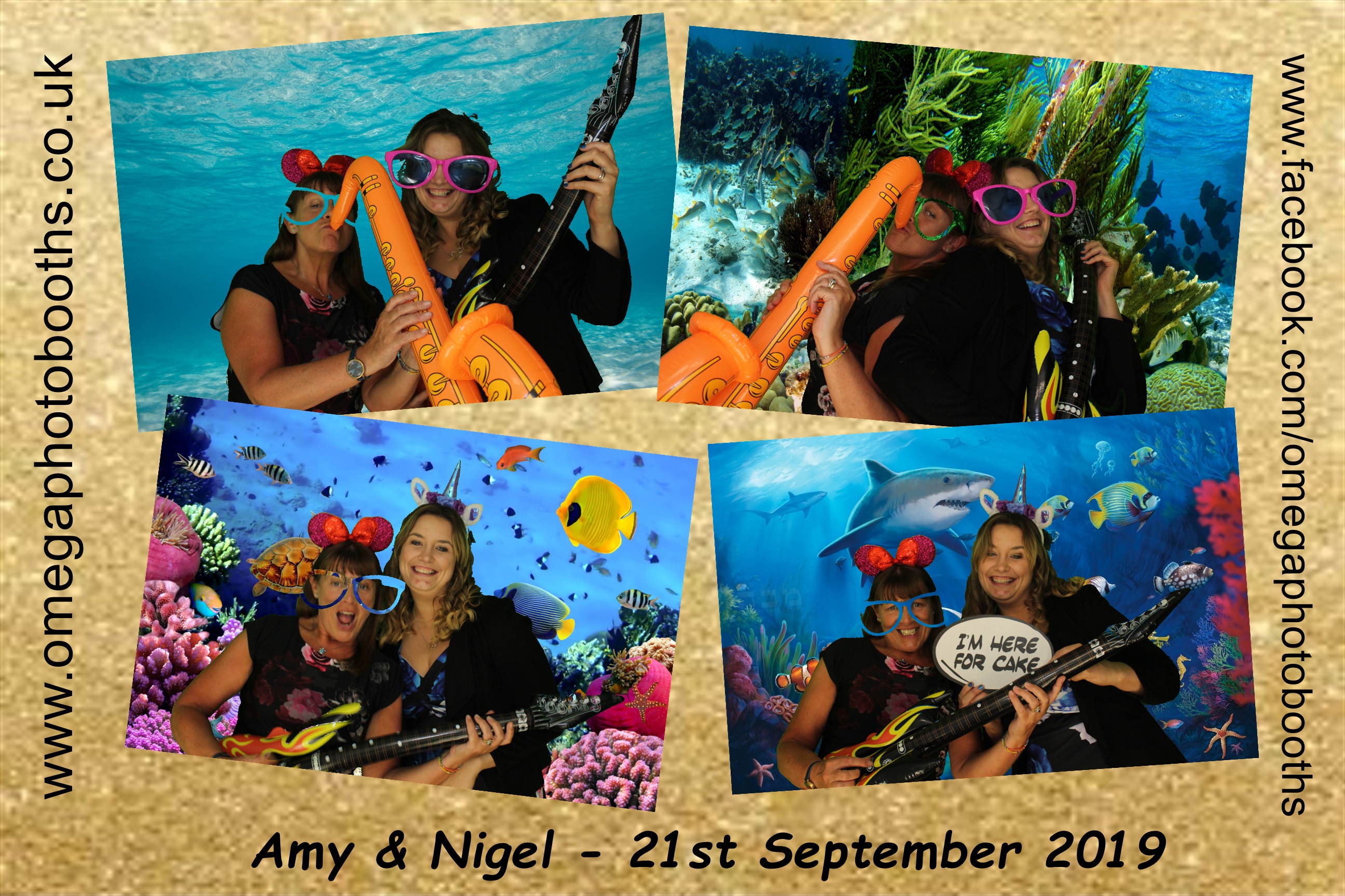 Amy & Nigel | View more photos from the event at gallery.omegaphotobooths.co.uk/u/Omega-Photobooths/Amy-Nigel